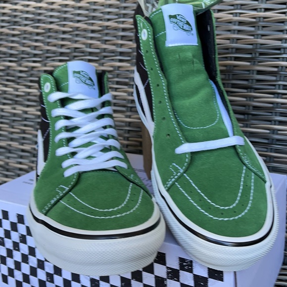 Vans Skate Sk8-Hi Juniper/Black MENS - Picture 8 of 16